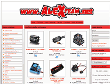 Tablet Screenshot of alexteam.net